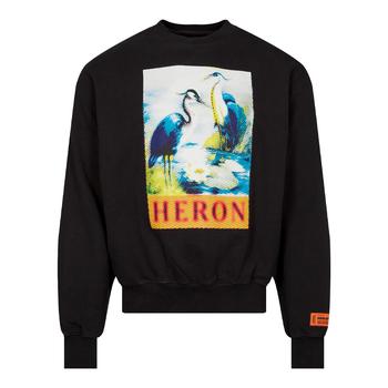 推荐Heron Preston Halftone Heron Sweatshirt - Black商品