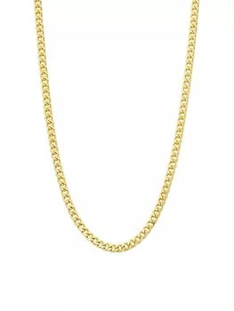 Saks Fifth Avenue | ​COLLECTION 14K Yellow Gold Solid Oval Curb Chain Necklace,商家Saks Fifth Avenue,价格¥24596