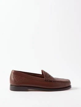 推荐Weejun Heritage Larson leather loafers商品