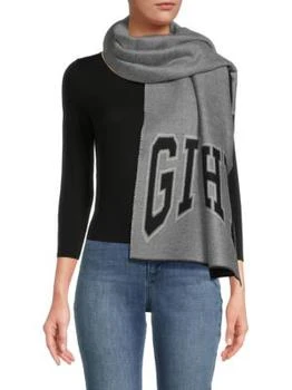 Givenchy | College Logo Virgin Wool Scarf 5.1折