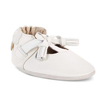 商品Baby Girls Meghan White Soft Sole Shoes图片