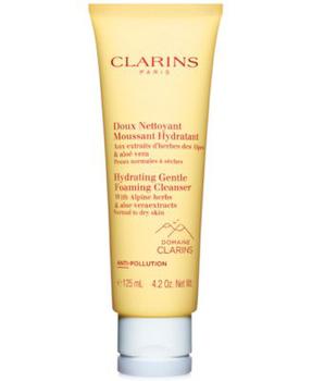 Clarins | Hydrating Gentle Foaming Cleanser With Alpine Herbs & Aloe Vera Extracts - Normal To Dry Skin商品图片,额外8折, 额外八折