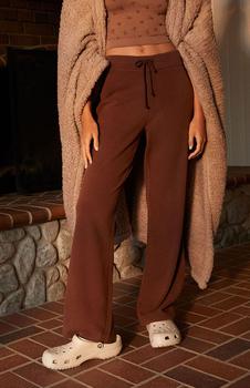 product By PacSun Brown Girlfriend Flare Pants image