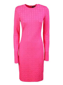 纪梵希女装, Givenchy | GIVENCHY MINIMAL BUT ECCENTRIC AND TIMELESS. FITTED DRESS WITH ALL-OVER 4G MOTIF BY GIVENCHY商品图片 7.4折