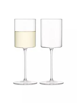 LSA | Otis White Wine Glasses 2-Piece Set,商家Saks Fifth Avenue,价格¥559