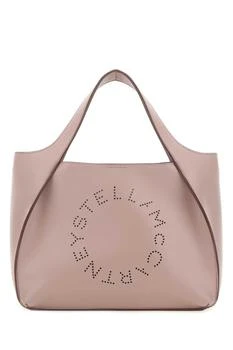 推荐Stella McCartney Logo Embossed Top Handle Bag商品