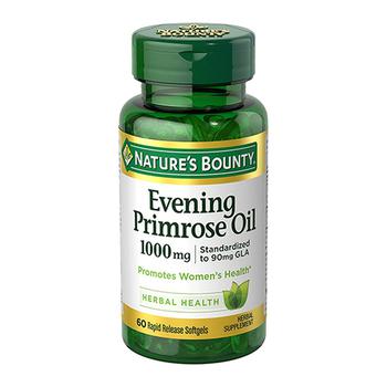 商品Natures Bounty Evening Primrose Oil 1000 Mg Softgels - 60 Ea图片