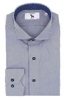 Lorenzo Uomo是什么牌子, Lorenzo Uomo | Trim Fit Pinstripe Dress Shirt商品图片 4.3折