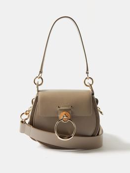 Chloé | Tess leather cross-body bag商品图片,