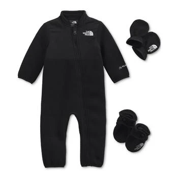 The North Face | Baby Boys Fleece Coverall, Mittens and Socks, 3 Piece Set,商家Macy's,价格¥936