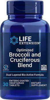 商品Life Extension | Life Extension Optimized Broccoli and Cruciferous Blend, 30 enteric-coated vegetarian tablet,商家Life Extension,价格¥231图片