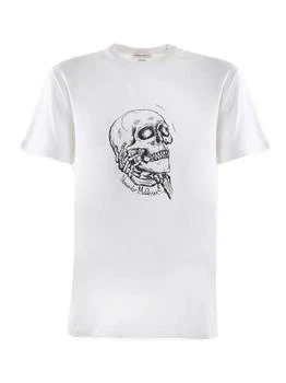 Alexander McQueen | Alexander McQueen Skull Print Crewneck T-Shirt 6.7折, 独家减免邮费