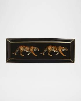 Halcyon Days | Twin Tiger Rectangular Tray,商家Neiman Marcus,价格¥918