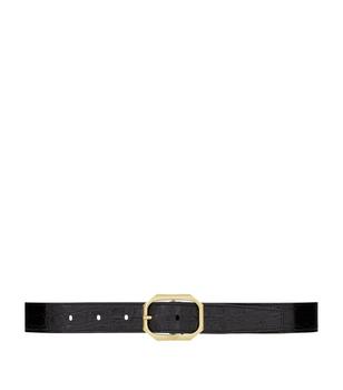 ysl皮带, Yves Saint Laurent | Leather Octagonal Belt商品图片 