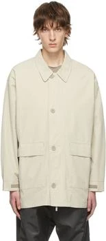 Essentials | Beige Cotton Jacket,商家SSENSE,价格¥1220