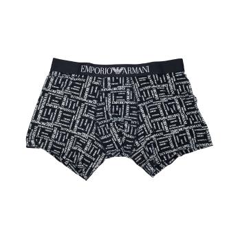 秋装阿玛尼内裤, Emporio Armani | EMPORIO ARMANI 男士黑色平角内裤 110818-5P508-13635商品图片 满$100享9.5折, 满折