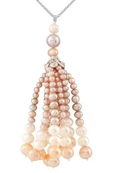 Splendid Pearls | Freshwater Pearl Tassel Pendant Necklace,商家Nordstrom Rack,价格¥544
