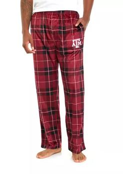商品College Concepts | Men's NCAA Texas A&M Aggies Plaid Fleece Pajama Pants,商家Belk,价格¥368图片