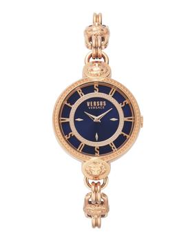 Versus Versace Les Docks Rose Gold Watch,价格$108.29