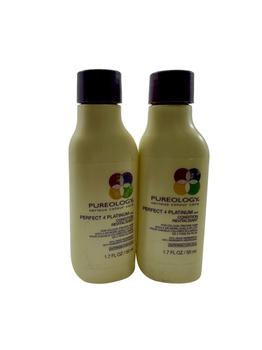 推荐Pureology Perfect 4 Platinum Conditioner Color Treated Hair 1.7 OZ Set of 2商品