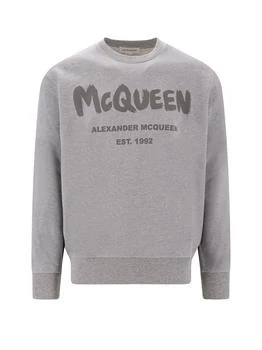 Alexander McQueen | Cotton sweatshirt with McQueen Graffiti logo 4.2折