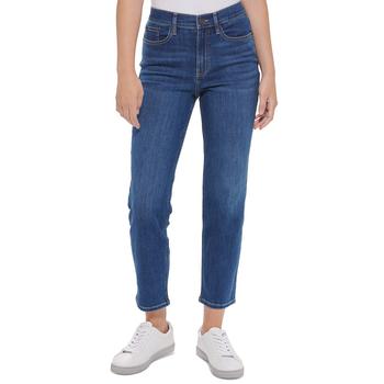 商品Calvin Klein | Hi Rise Slim Whisper Soft Repreve 27" Jeans,商家Macy's,价格¥319图片