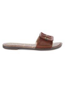 product Granada Buckle Leather Slides image