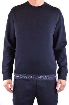 Emporio Armani | Emporio Armani Men's Light Blue Other Materials Sweatshirt商品图片,