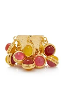 Sylvia Toledano | Sylvia Toledano - 22K Gold-Plated Multi-Gem Candies Ring - Multi - OS - Moda Operandi - Gifts For Her,商家Fashion US,价格¥1216