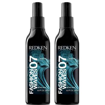 推荐Redken Fashion Waves Sea Salt Spray Duo (2 x 250ml)商品