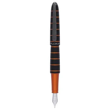 Diplomat | Diplomat Fountain Pen - Elox Black/Orange Aluminum, Medium | D40351025,商家My Gift Stop,价格¥1377