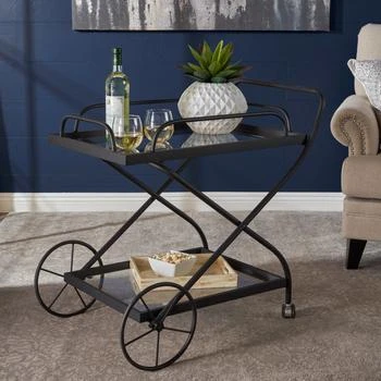 Streamdale Furniture | Streamdale Chic Mid-Century Bar Cart for Entertaining,商家Premium Outlets,价格¥1946