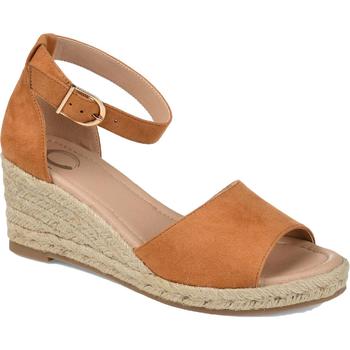 Journee Collection Womens Keana Faux Suede Ankle Strap Espadrilles product img