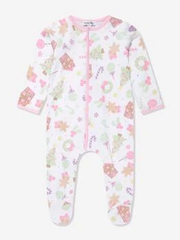 Magnolia Baby | Baby Girls Sweet Gingerbread Babygrow in Pink,商家Childsplay Clothing,价格¥197
