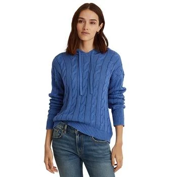 Ralph Lauren | Cable-Knit Cotton Hoodie,商家品牌清仓区,价格¥615