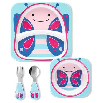 Skip Hop | Zoo Mealtime Butterfly Gift Set商品图片,
