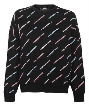 推荐Karl Lagerfeld AOP FUTURE LOGO Sweatshirt商品