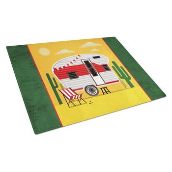 商品Caroline's Treasures | BB5479LCB Greatest Adventure Retro Camper Desert Glass Cutting Board L,商家Verishop,价格¥281图片