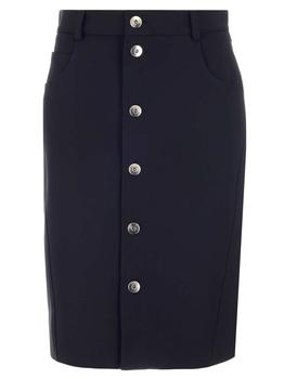 Bottega Veneta | Bottega Veneta Buttoned Midi Skirt商品图片,额外9折, 额外九折