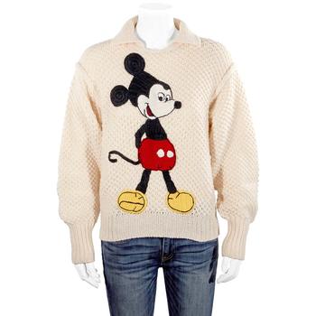 推荐Gucci X Disney Embroidered Mickey Mouse Jumper, Size X-Small商品