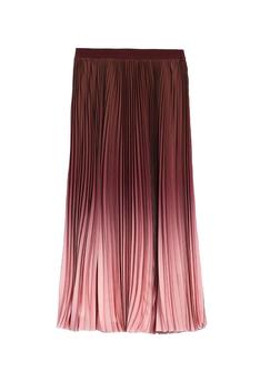 Weekend Max Mara | Weekend Max Mara Fulcro Pleated Georgette Skirt - Plum商品图片,满$175享8.9折, 满折