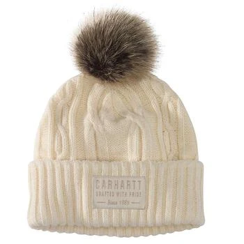 Carhartt | Carhartt Women's Knit Pom-Pom Beanie 额外7.5折, 额外七五折