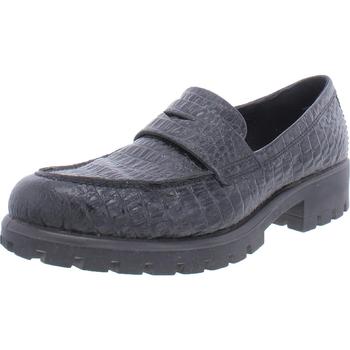 ecco包, ECCO | ECCO Womens Modtray  Embossed Moc Toe Penny Loafers商品图片 3.5折