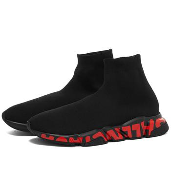更多巴黎世家男鞋, Balenciaga | Balenciaga Graffiti Sole Speed Runner商品图片 满$200享9.5折, 满折