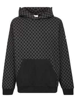 monclear北京, Moncler | Moncler All-Over Patterned Long-Sleeved Hoodie商品图片 9.5折