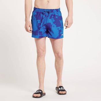 Myprotein | MP Men's Atlantic Printed Swim Shorts - True Blue商品图片,9.2折起×额外6折, 额外六折
