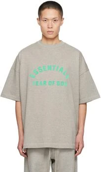 Essentials | Gray Crewneck T-Shirt 独家减免邮费