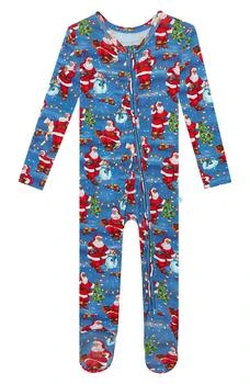 Posh Peanut | Kids' Santa Clause Zip Fitted Footie Pajamas,商家Nordstrom Rack,价格¥187