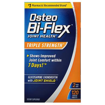 商品Osteo Bi-Flex | 三倍维骨力 强效配方 120粒,商家Walgreens,价格¥312图片