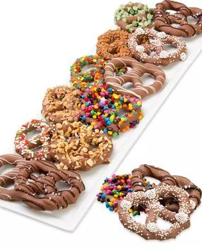 Chocolate Covered Company | 12-Pc. Ultimate Belgian Chocolate Dipped Pretzel Twist Collection,商家Macy's,价格¥164